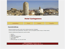 Tablet Screenshot of hotelcartagenera.com